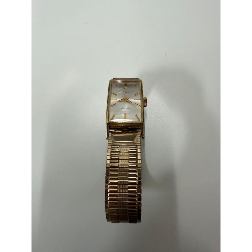Used CITIZEN Citizen Ladies Watch Automatic Winding 21JEWELS Gold Square Vintage