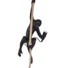 110?220V Resin Hemp Rope Monkey Pendant Light Durable Monkey Chandeliers for Household