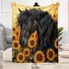 Horse Blanket Ultra-Soft Perfect for Seaside Bedding Chair for All Occasions Stylish Decor Gifts For Family Or Friends