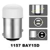 2/4/6/8/10 PCS P21W BA15S 1156 P21W BAY15D 1157 LED Bulb 12V 600LM 6500K White Super Bright Car Turn Signal Brake Parking Lights Back Up Lights 1