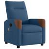 Massage Chair Blue Fabric