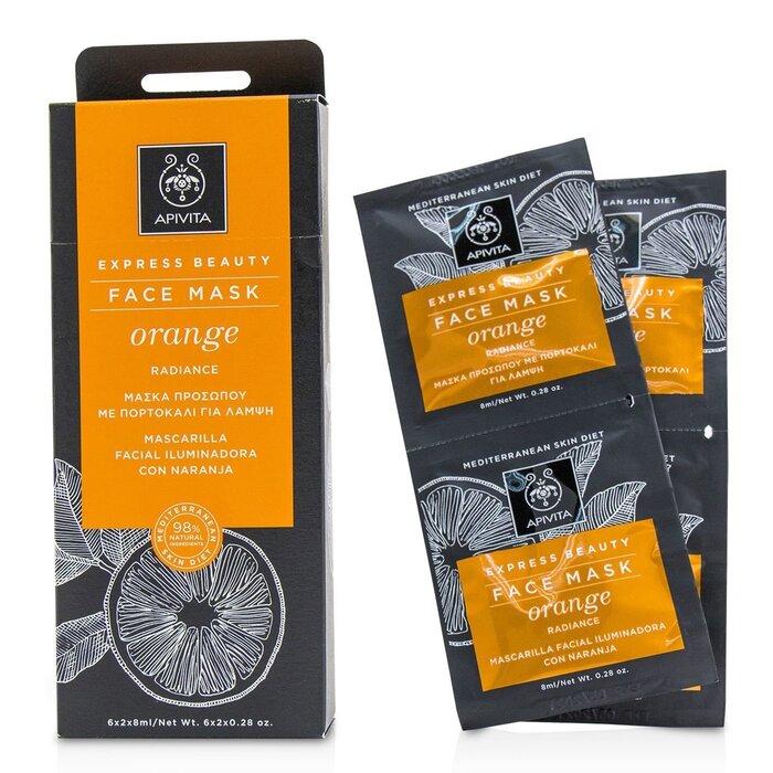 APIVITA Express Beauty Face Mask with Orange (Radiance)