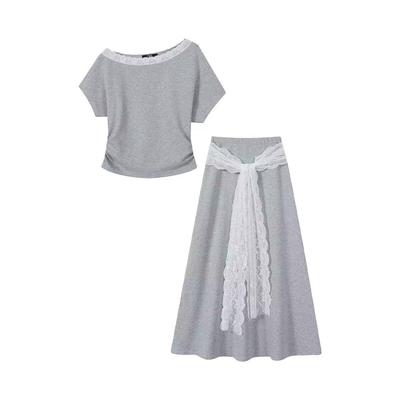 Lace Patchwork Stunning Two-Piece Summer Set 2026