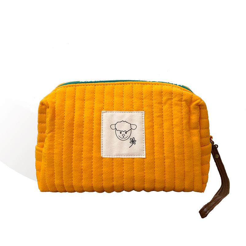 

Newest Women Cosmetic Bag Toiletries Organizer Waterproof Storage Bag Cute Portable Lipstick Storage Girl Makeup Bag