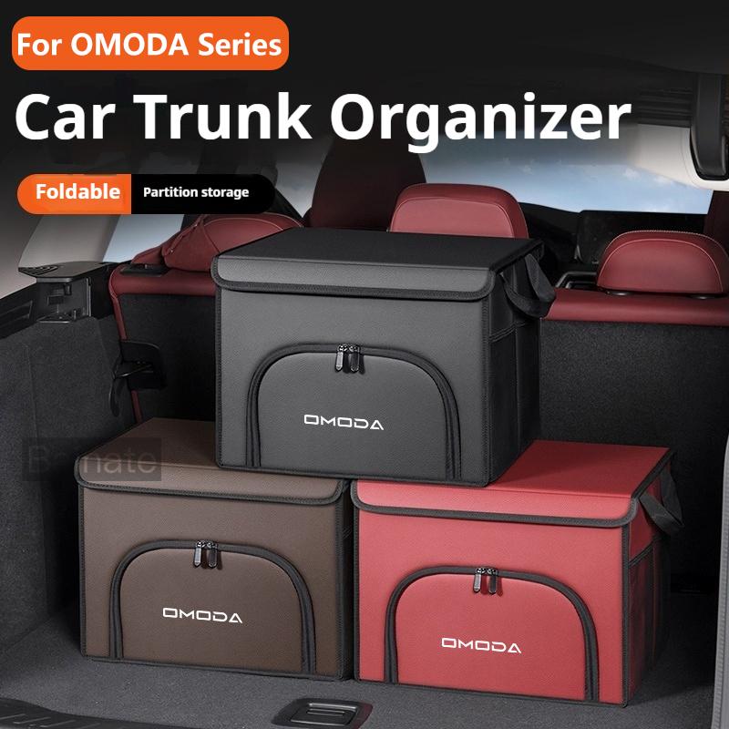 NEW Car Trunk Organizer Box, Large Capacity, Storage Bag, Stowing, Tidying, For OMODA JAECOO C5 OMODA C7 OMODA O5 GT 2025 2026