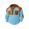 Men's New Fall Winter Hooded Sweatshirt, Casual Pullover Hoodie with Drawstring & Pockets, Long Sleeve Hooded Top for Men