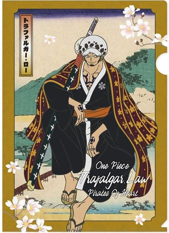 

One Piece Прозрачный файл Трафальгар Ло Арка Страны Вано Официальный мерч