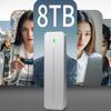 Portable M.2 External Enclosure Box 10Gbps Transfer Speed Aluminum Housing Wide Compatibility Case
