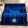 Clube do Remo blanket Flannel Blanket Soft Cozy Plush Throw for Sofa Bed Lightweight Home Decoration Outdoor camping