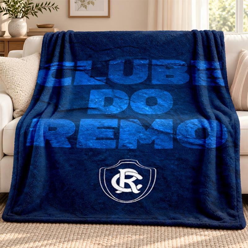 Clube do Remo blanket Flannel Blanket Soft Cozy Plush Throw for Sofa Bed Lightweight Home Decoration Outdoor camping