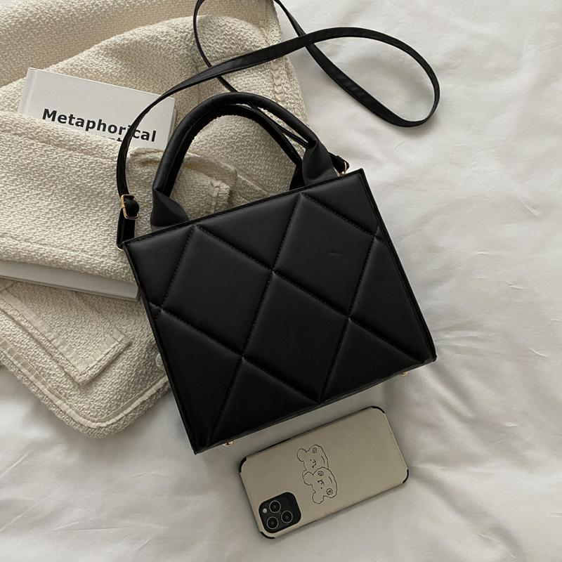 Genți de mână ocazionale de mare capacitate pentru doamne Genți cu mâner superior Genți de umăr în carouri în carouri pentru femei Cadou