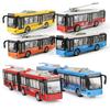 Autobuz Mare cu Inertie cu Sunet și Lumină Autobuz Turistic cu Strat Dublu Model Metrou în Două Secțiuni Mașinuțe Jucării Pentru Băieți