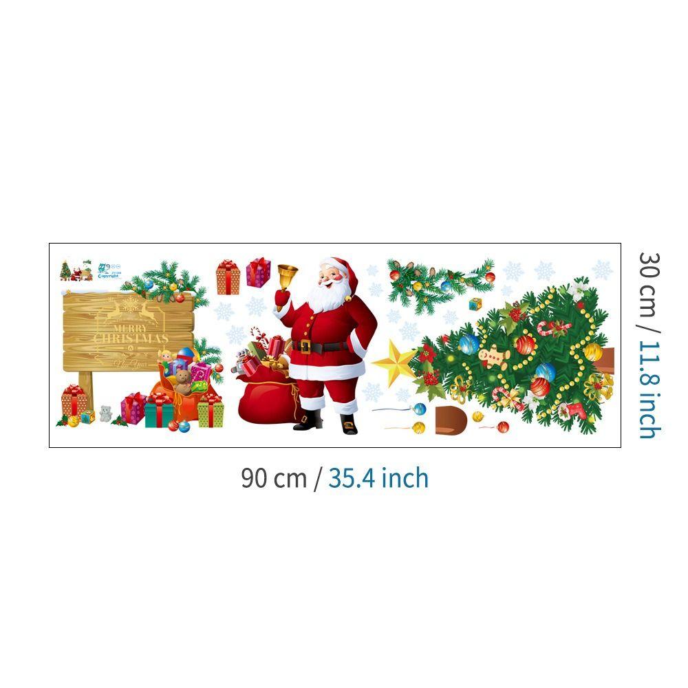 Removable Christmas Tree Wall Stickers Self-Adhesive Christmas Tree Decals Christmas Season