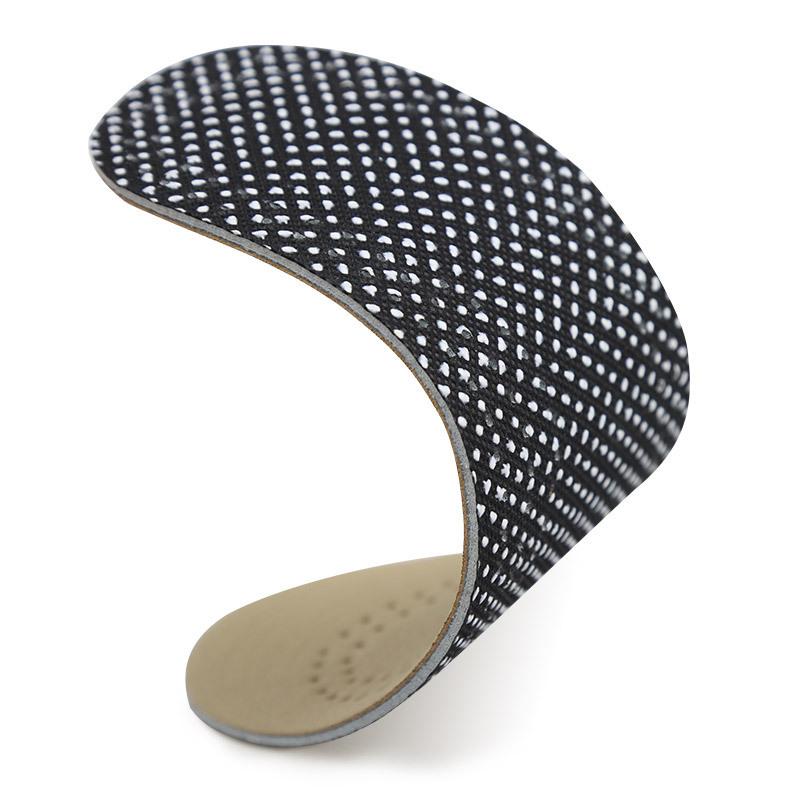 New Thickened Cowhide Insoles for Men and Women, First-layer Cowhide Breathable, Sweat-absorbing, Shock-absorbing and Non-slip Insoles