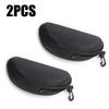 1-11PC Portable Zipper Sunglasses Protector Box Sports Anti Glasses Box Oxford Travel Pack Glasses Case With Hook Storage Boxes