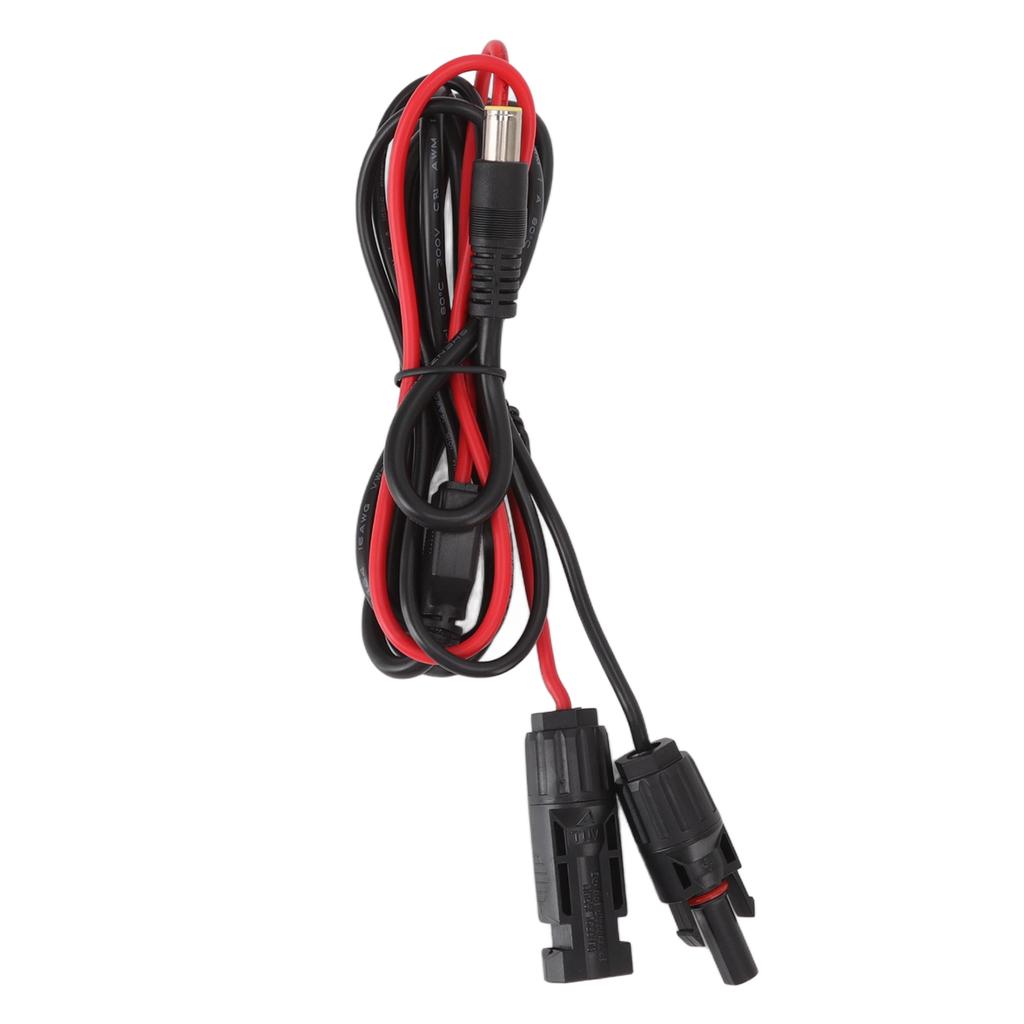 Solar Panel Connector Adapter Female to Male 2 Cores DC7.9mm Copper PVC 16AWG DC 8.0 Extension Cord