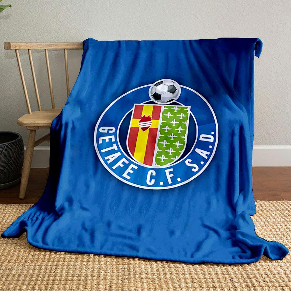 Getafe C.F. Logo Blanket for All Seasons Blanket Lunch Break Throw Gift