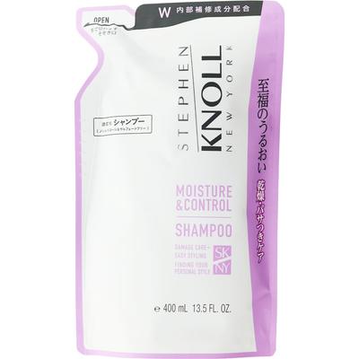 Steven Knoll Feuchtigkeitskontrollshampoo W (Nachfüllung) 400 ml Shampoo/Spülung (Prämie) Zum Nachfüllen des Behälters: 1: Halten Sie die Kappe fest und schneiden Sie