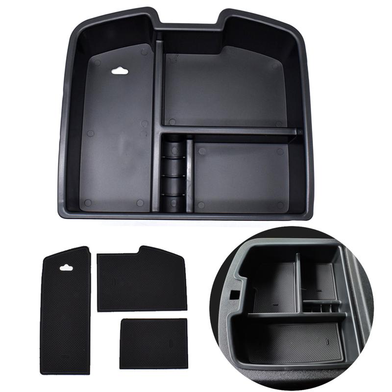 Organizér středové konzole Úložný box pod loketní opěrku pro Chevrolet Yukon Avalanche Chevy Tahoe Silverado Suburban 1500 2500 GMC Sierra