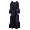 Lady Maxi Dress High Waist Daily Wear Soft Beautiful Big Swing Women Fall Dress Women Garment