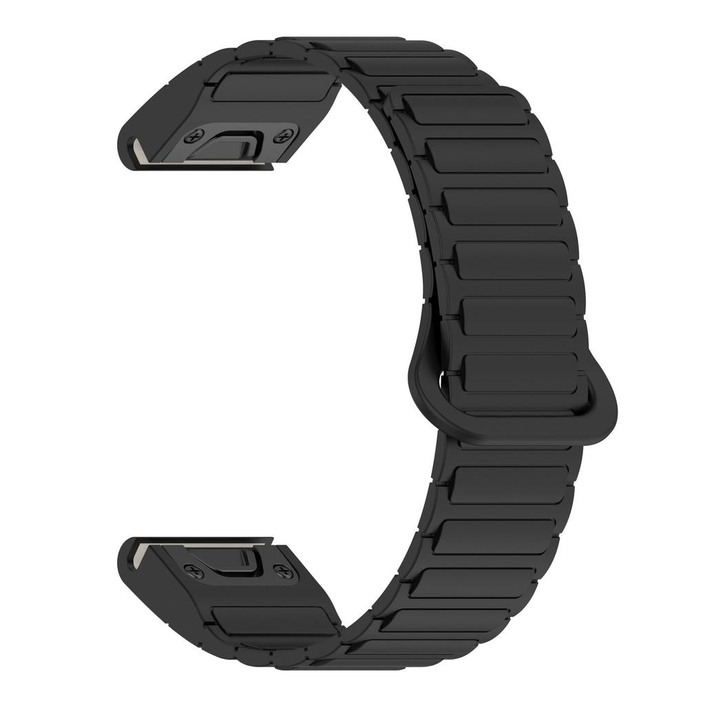 20mm 22mm 26mm Schnellwechsel Magnetischer Schnellverschluss Silikon Uhrenarmband für Garmin Fenix 7 8 Pro Forerunner 970 Sport Armband