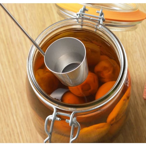 Yoshikawa Cooking ABCs Kanro Ladle, Medium, YJ2798, Stainless Steel