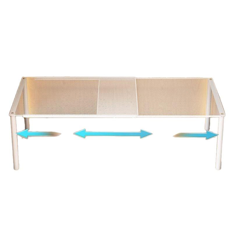Wardrobe Retractable Partition Shelf: Cabinet Organizer & Shoe Divider Rack
