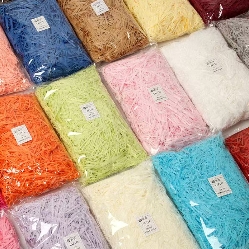 Multicolored Shredded Crinkle Paper Strands Shredded Crinkle Confetti DIY Gift Box Filling Party Wedding Christmas Decor 5