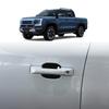 For BYD Shark 6 2024 2025 ABS carbonfiber door handle door bowl catch ert exterior decorate sticker Exterior Accessories