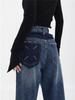 American Fashion Vintage Loose Jeans Women High Waist Vintage Y2k Harajuku Denim Trousers Female Retro Casual Wide Pants New