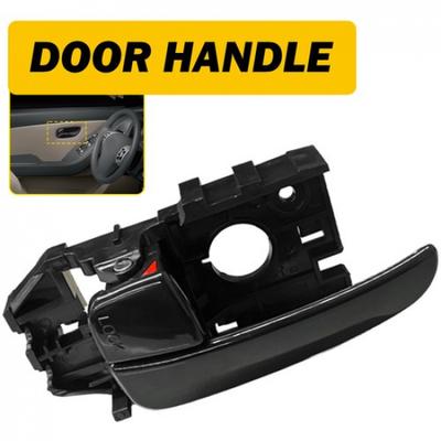 Front Black Interior Ide Door Handle Driver Left LH for 01-06 Elantra