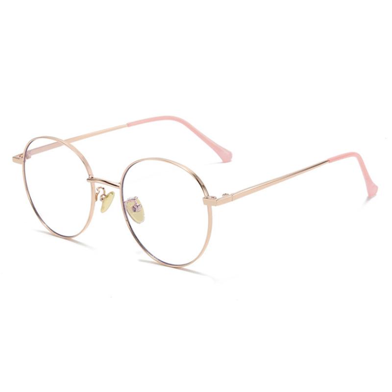 -1.0 -1.5 -2.0 Bis -6.0 Runde Fertige Kurzsichtigkeitsbrillen Herren Damen Metallbrille Rezept Schüler Kurzsichtigkeitsbrille