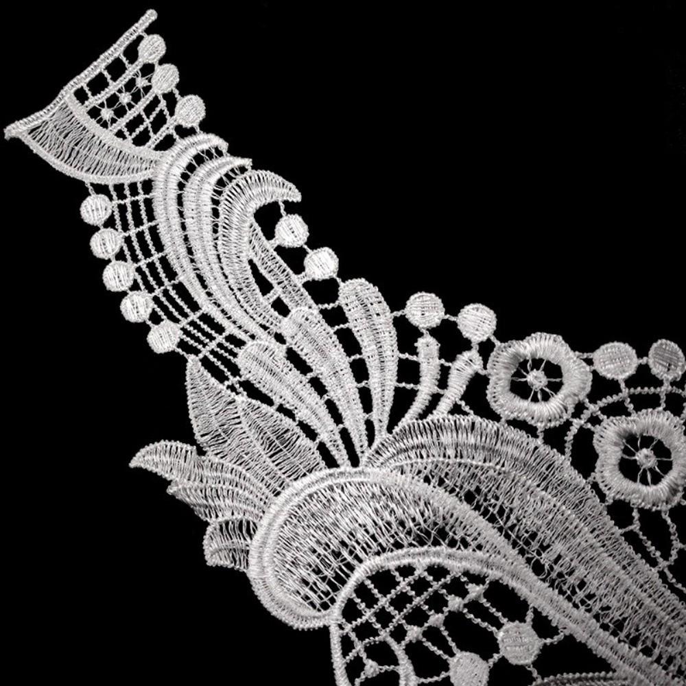 DIY Lace Fake Collar Hollow Embroidery Flower Collar Apparel Accessories Lace Trim  Women's Fashion