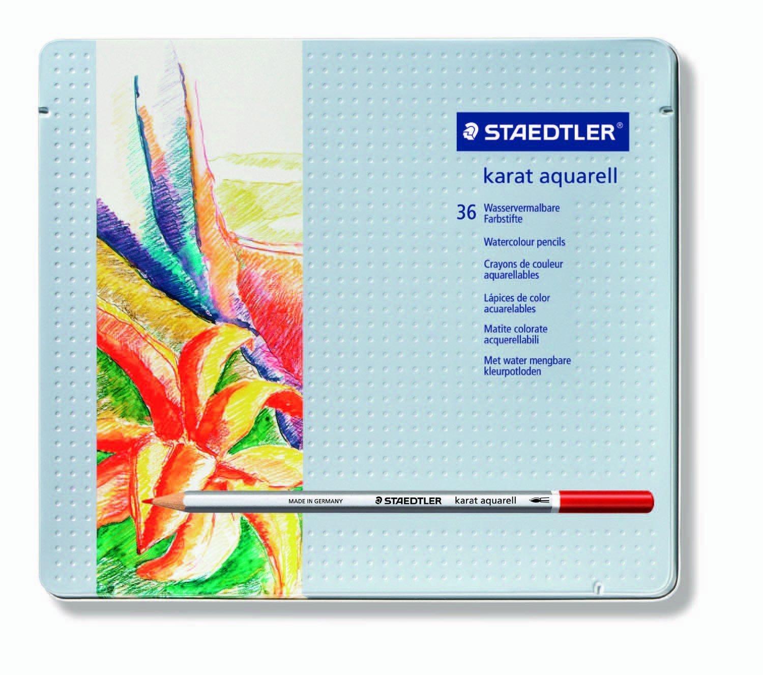 

STAEDTLER Цветные карандаши Carat Watercolor 36 125 M36, Акварель, Карандаши, Цвета,