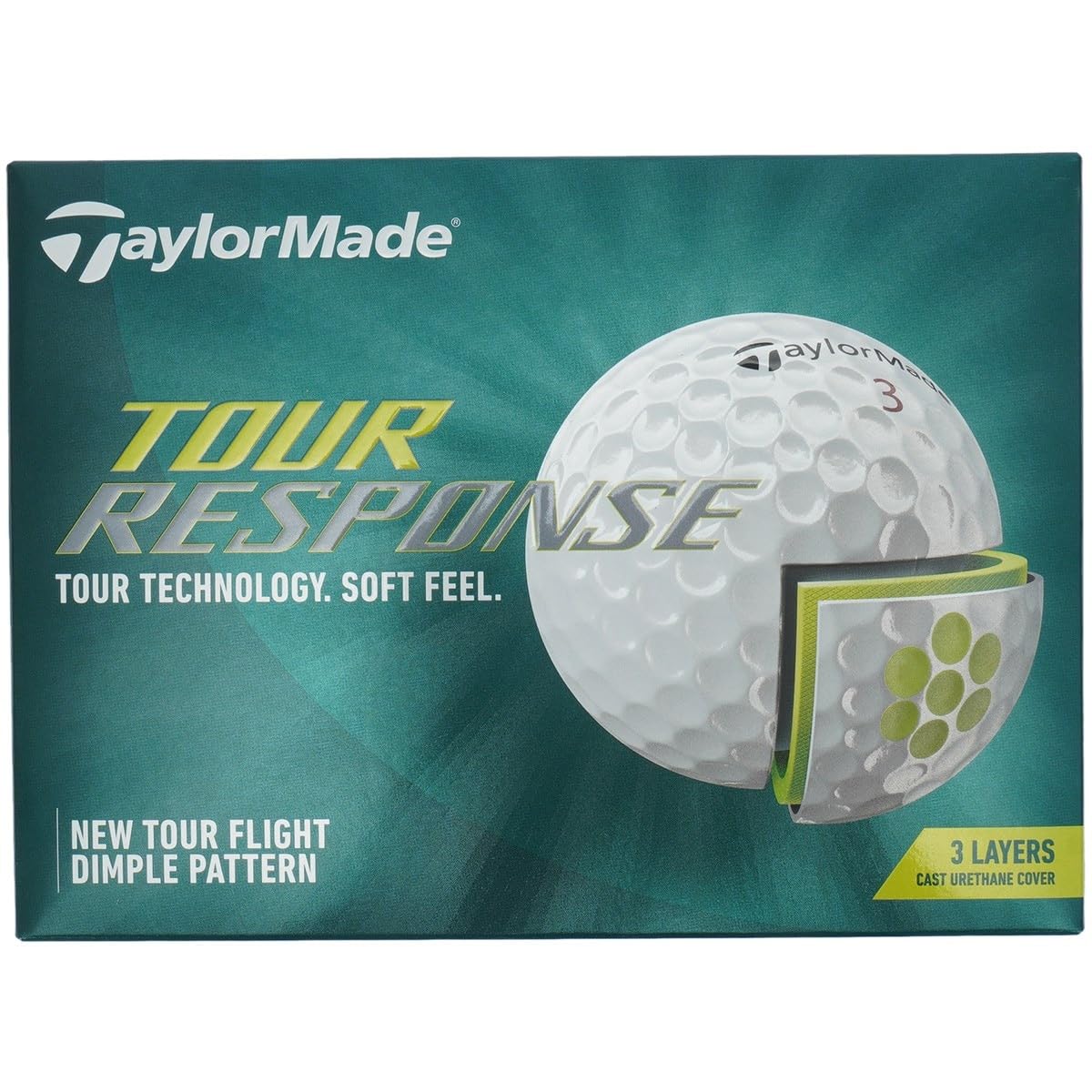 

TAYLOR MADE TM22 Tour Response JPN dz Tour Response Golf Balls 2022 N0803401 White