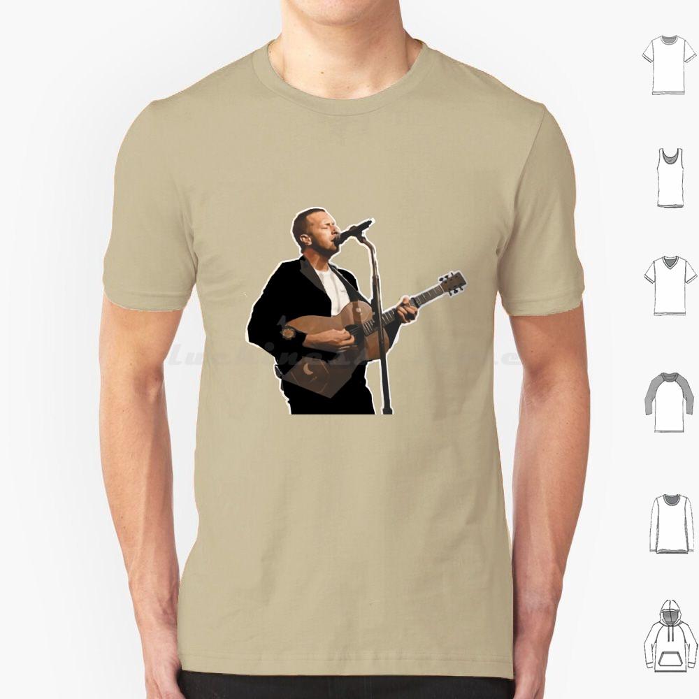 Der SängerEverydaylife T-Shirt Baumwolle Herren Damen DIY Druck Musikband Sänger Gitarre