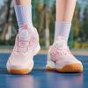 Unisex Indoor Sports Shoes: Badminton, Football, Tennis, Volleyball, Baseball - Rotary Buckle, Flat Design for Men, Women & Kids