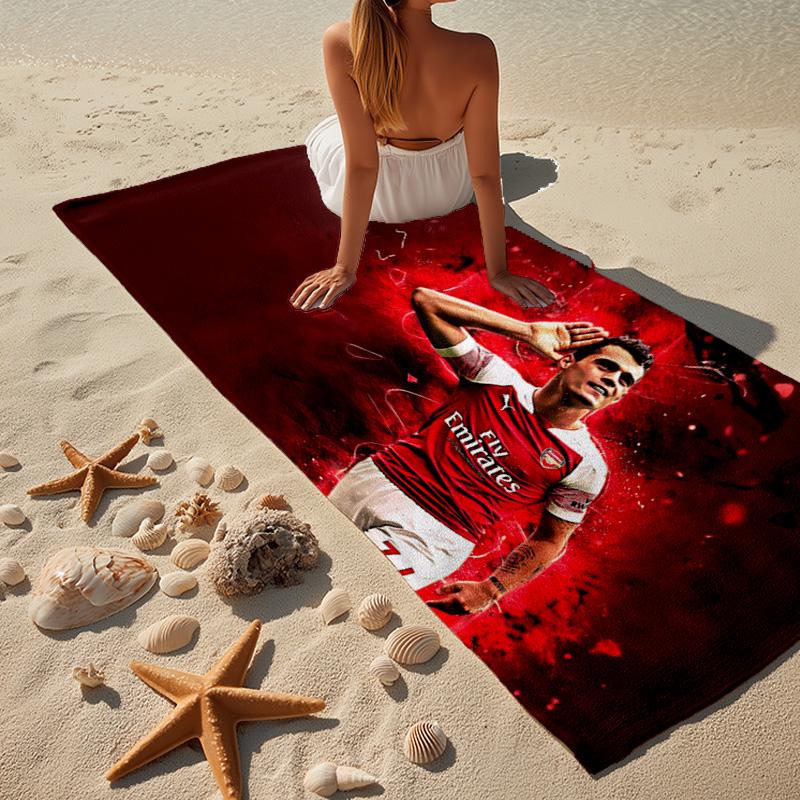 1PC Arsenal Celebration Moment Beach Towel - Soft, Absorbent Microfiber, Lightweight, Ideal for The Beach, Parties, Travel, Camping fan gifts