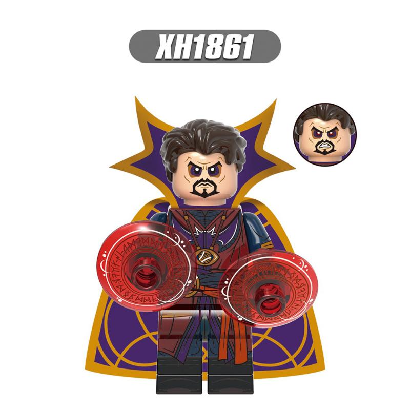 Building Block Toys Spiderman Doctor Strange Green Goblin Eddie Plastic Assembled Building Blocks