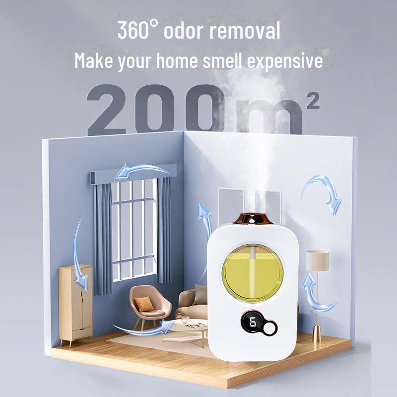 Smart Digital Aromatherapy Lamp with 6-Speed Settings for Homes and Hotels