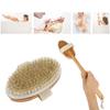 Long Bath Shower Body Brush Bristles Brushing Exfoliating Skin Cleaning Care Brush Massager