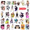 60PCS DAN DA DAN Cartoon Anime Stickers DIY Decoration PVC Waterproof Skateboard Notebook Graffiti Decals