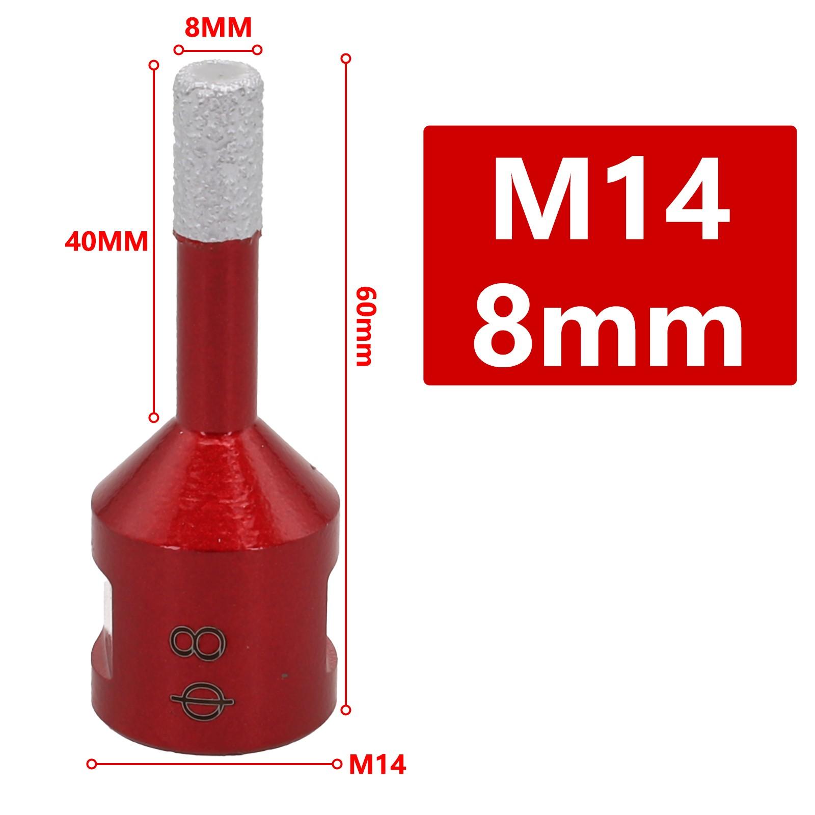 

Сверло алмазное армированное для быстрого и долговечного сверления камня 8mm