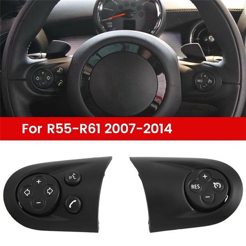 Portable Right Car Multifunction Volume Steering Wheel Switch Button Cover For MINI Cooper R55 R55 R57 R57 R58 R59 R59 R60 R61 P