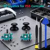 Für PS5 Controller Drift Fix Kit, 3D Analoge Joystick Ersatz-Thumbsticks für DualSense, mit Schraubendreher