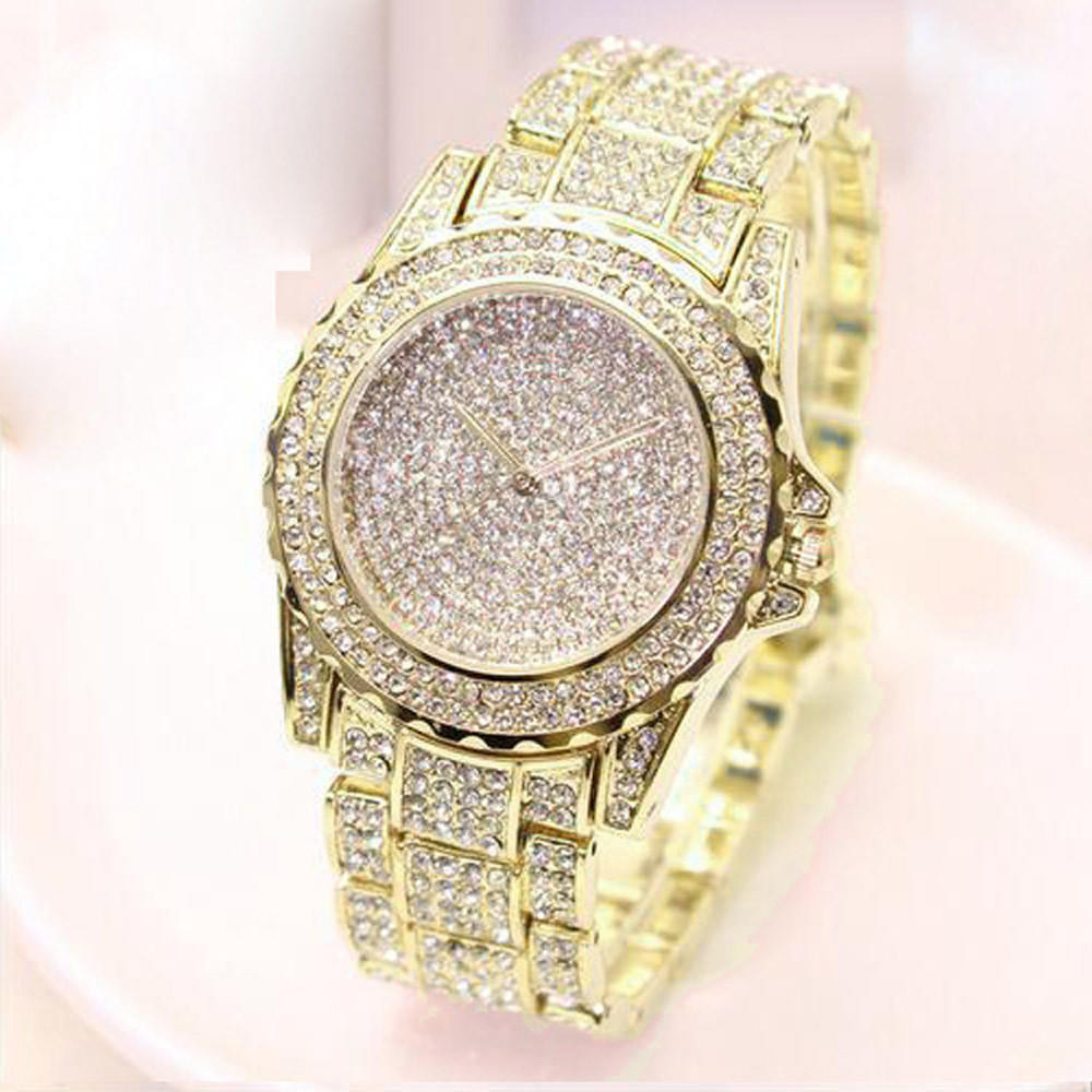 Buy Women Fashion Luxury Diamonds Analog Quartz Vogue Watches at affordable prices — free
