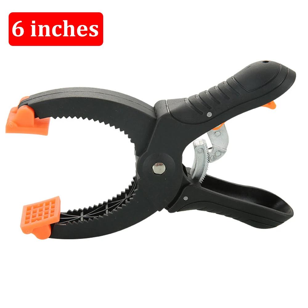 

6 Inch 8 Inch Clamps for Woodworking Nylon A Clip Spring Retainer Fixed Adjustable Compression Strong Ratchet Clamp Hand Tool