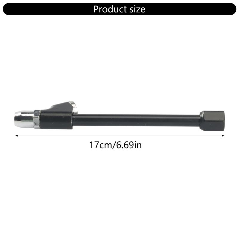 Pressure Double Port Tire Inflation Chuck Universal Air Valves Adapter Quick Release Chuck for Multiple Vehicles