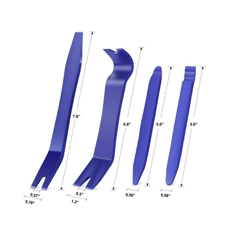 Asamblare și Dezasamblare Automobile Scule de Mână Cablaj Vehicul Placă de Pârghie Demontare Interior Instalare Navigație Set de Bare de Pârghie