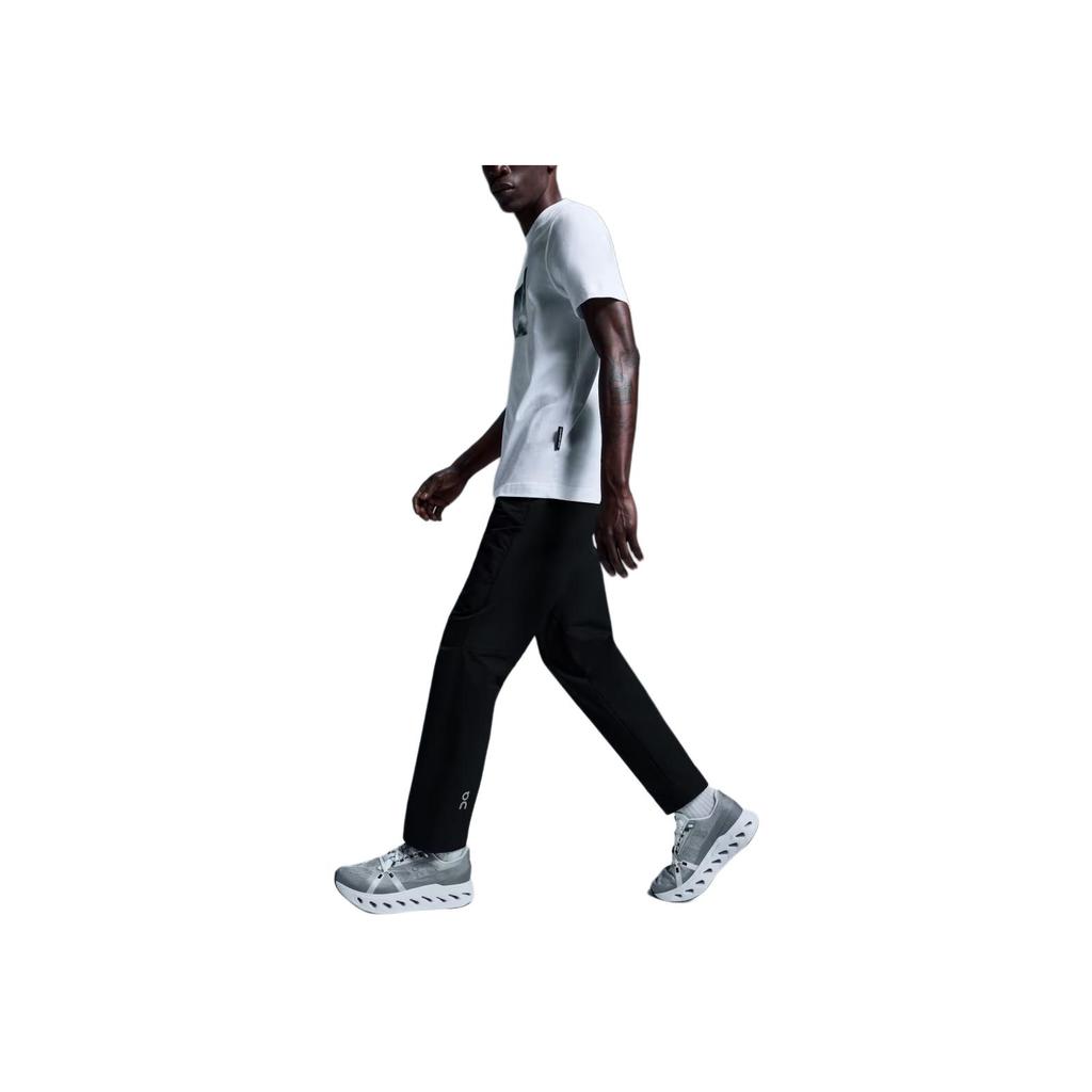 On All-Day Classic Pants Einfarbig Mittelhoch Einfaches Gerades Bein Freizeithose Herrenhose Schwarz 1ME30430553